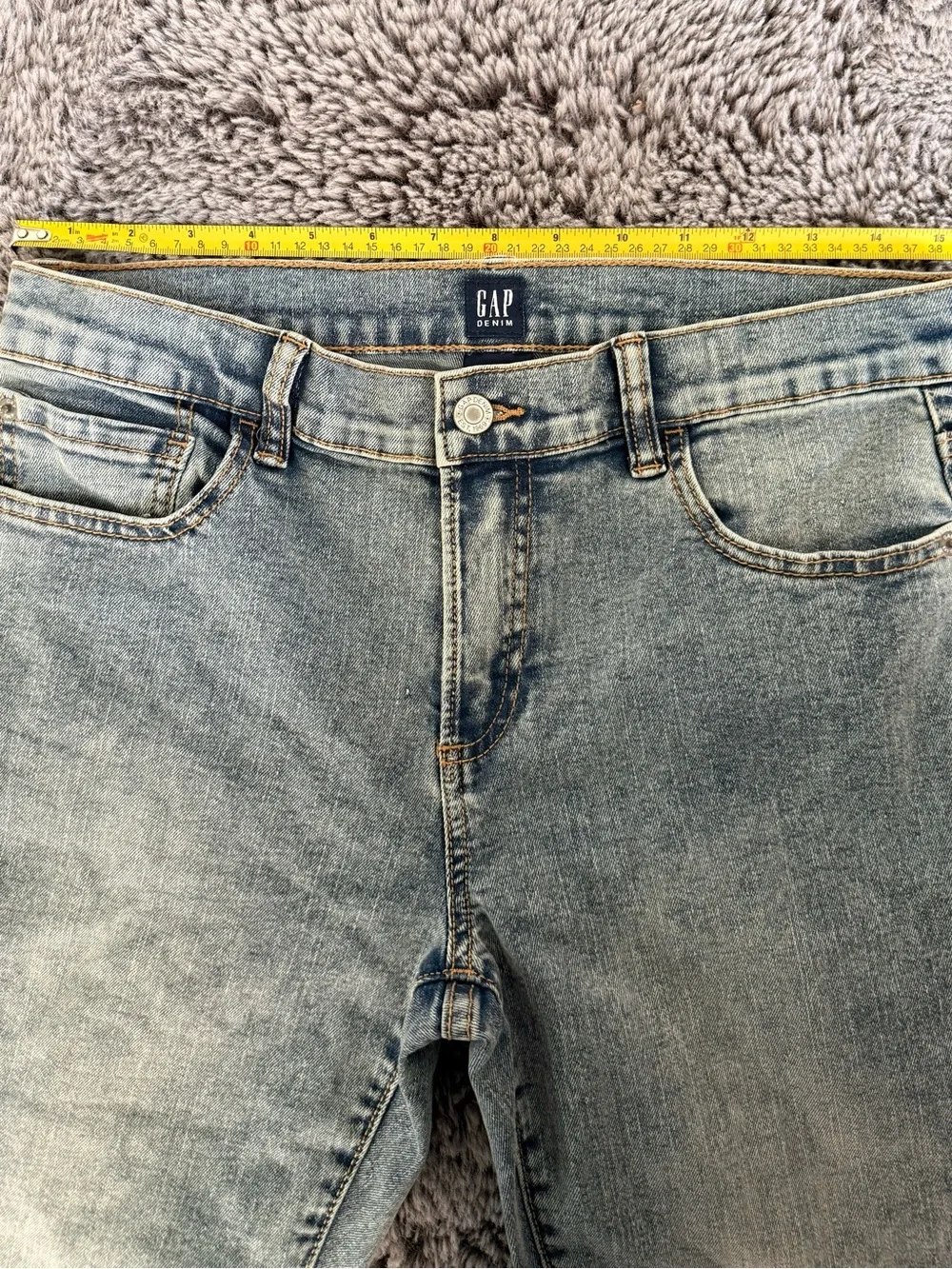 GAP Light Blue Faded Slim Jeans